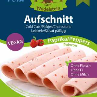 Wilmersburger vegane Käse-Alternative Aufschnitt Paprika