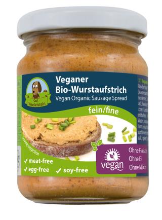 Veganer Bio-Wurstaufstrich fein; 110 g